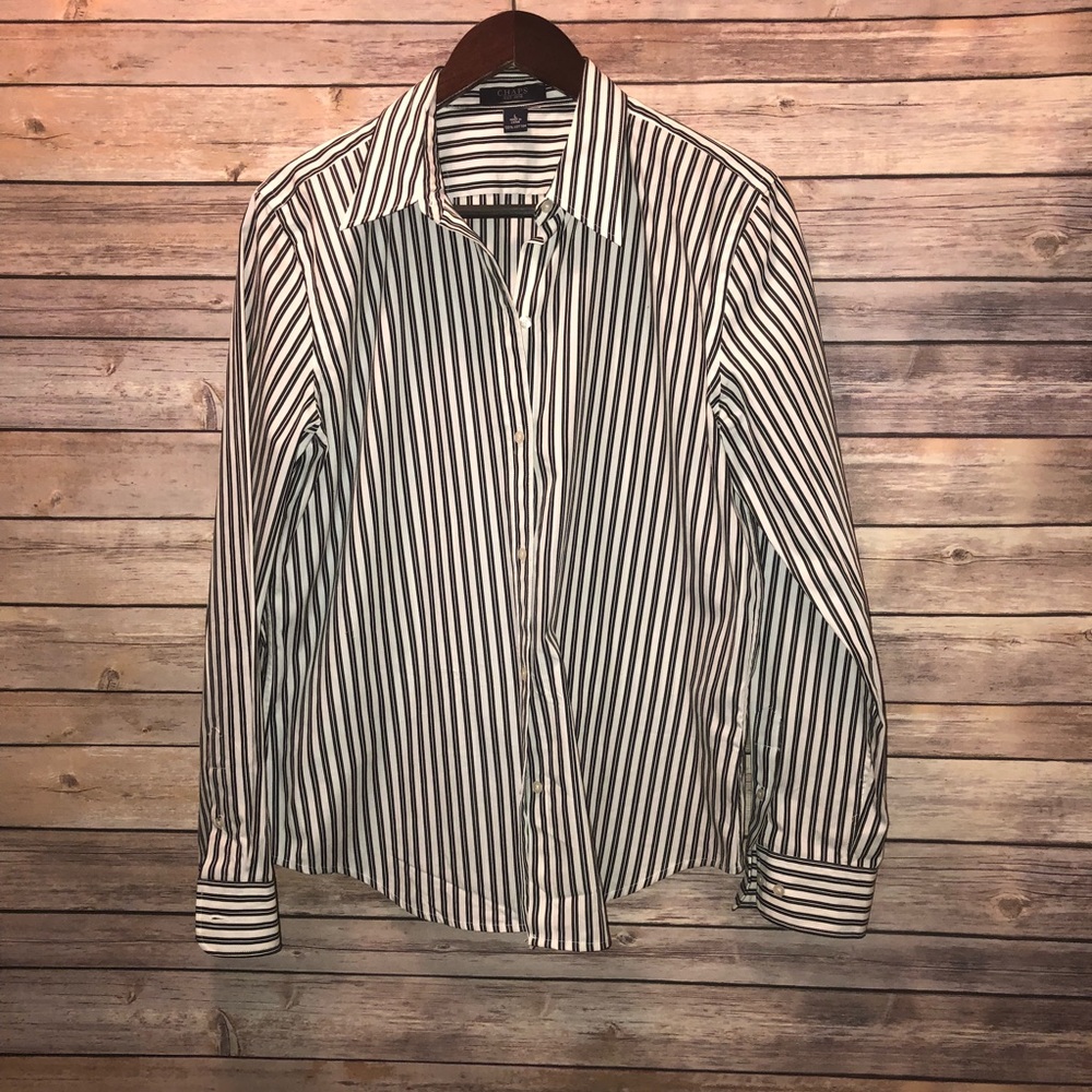 Business Chaps Button Button Shirt Size L
